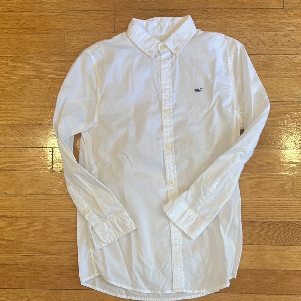 Vineyard Vines White Whale Button Down Shirt